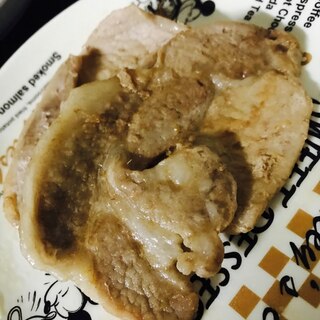 豚生姜焼き風ステーキ★